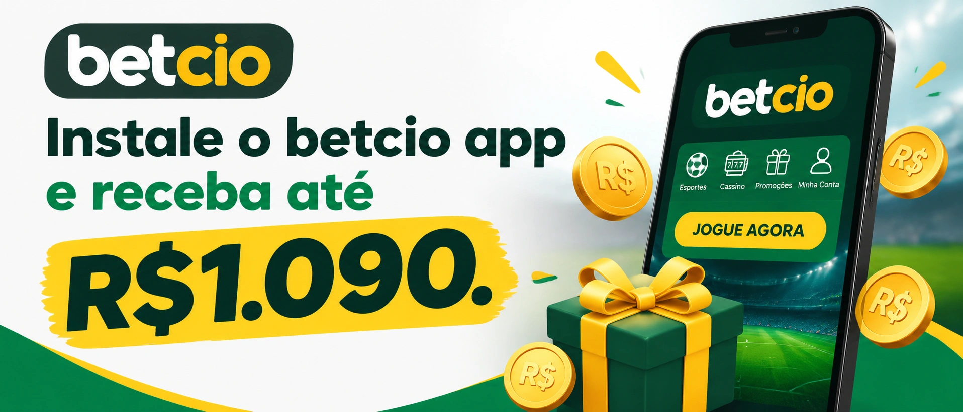 betcio em destaque com acesso ao cassino online e navegação principal